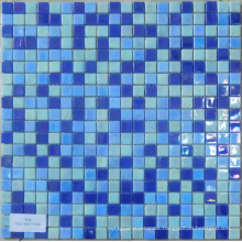 Glass Mosaico Blue Iridium